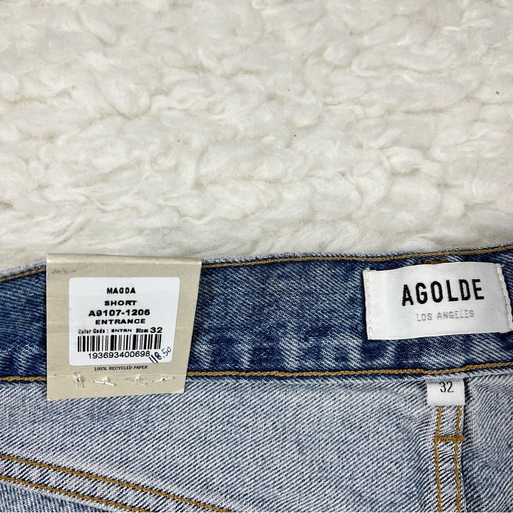 NEW Agolde Magda denim shorts - Picture 5 of 10